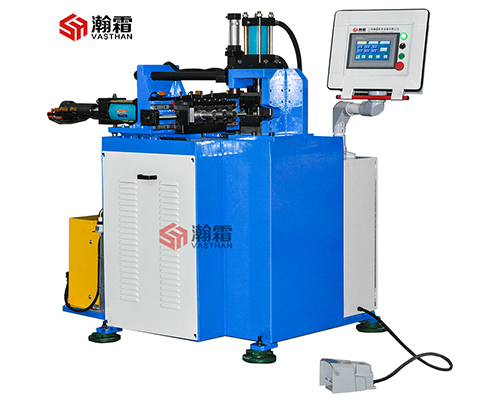 HSE-4-7 四工位管端成型機(jī) 縮管機(jī)、鐓頭機(jī)、擠包機(jī) 伺服換工位